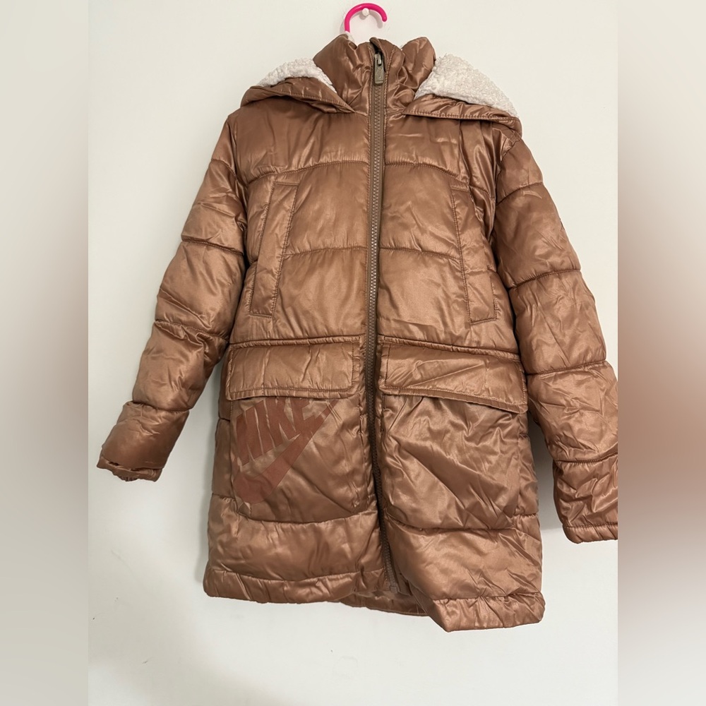 Nike Copper Puffer Coat